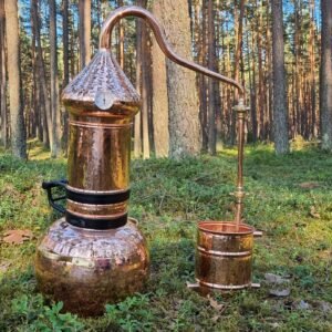 Koloninis alembikas, 10L, su sieteliu